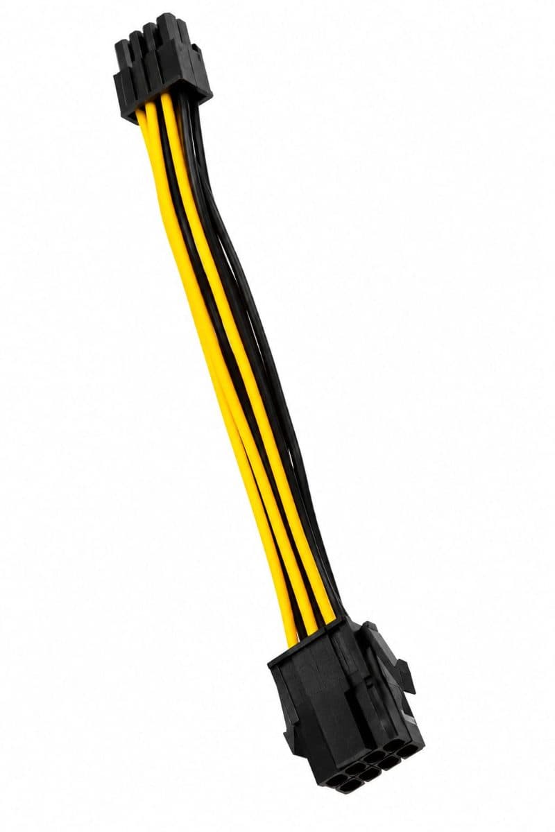 6-pin to 8-pin PCI Express Power Converter Cable for Video Card preview 3