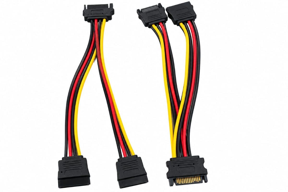 A SATA dual power splitter cable preview 2