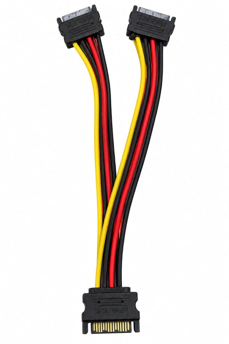 A SATA dual power splitter cable preview 3
