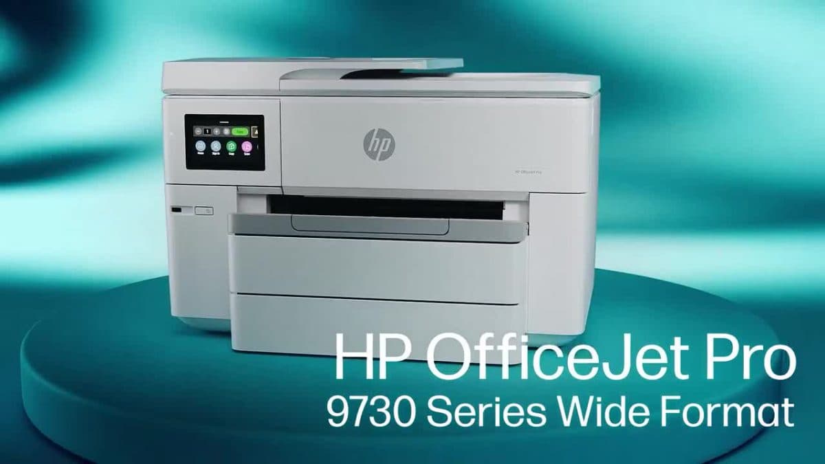 HP OfficeJet Pro 9730 Wide Format All-in-One series