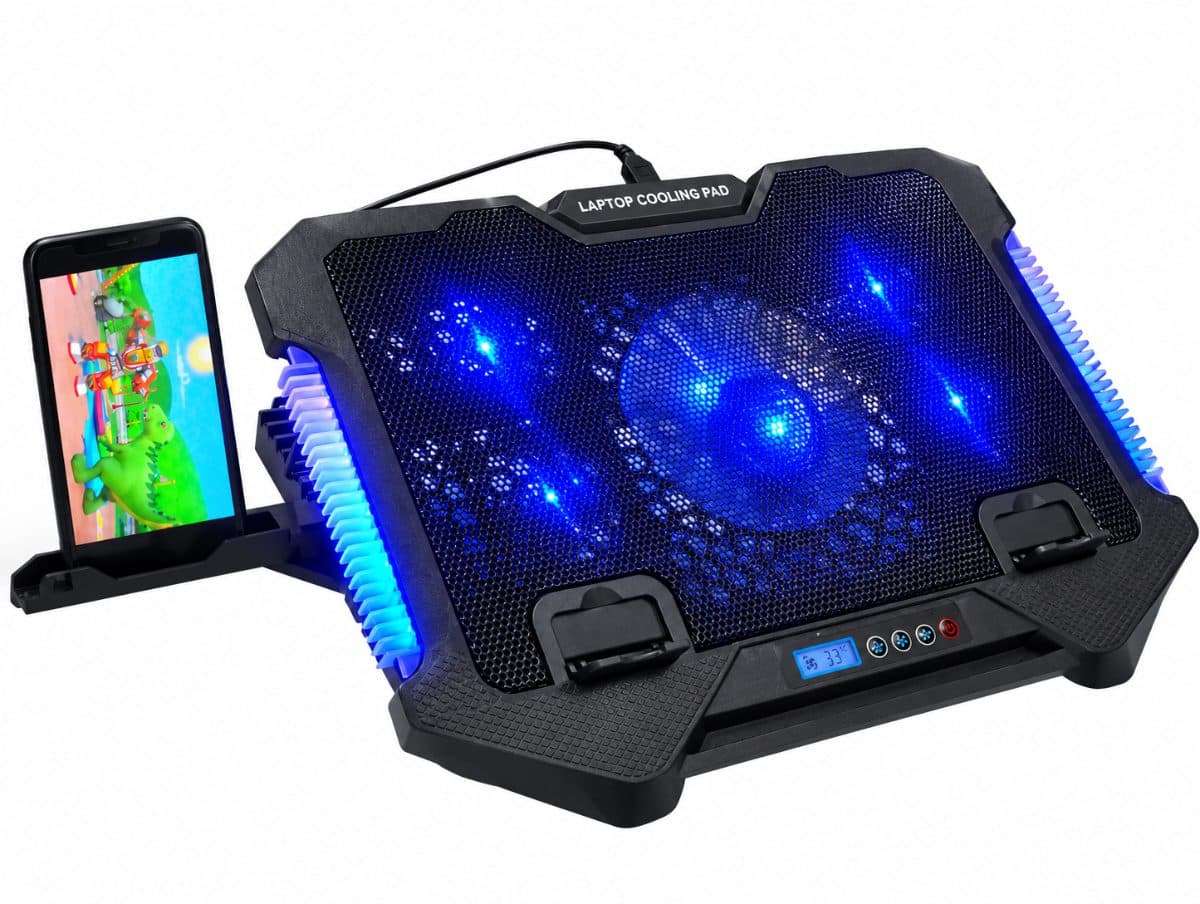 S500 GAMING COOLER PAD – 5 FANS