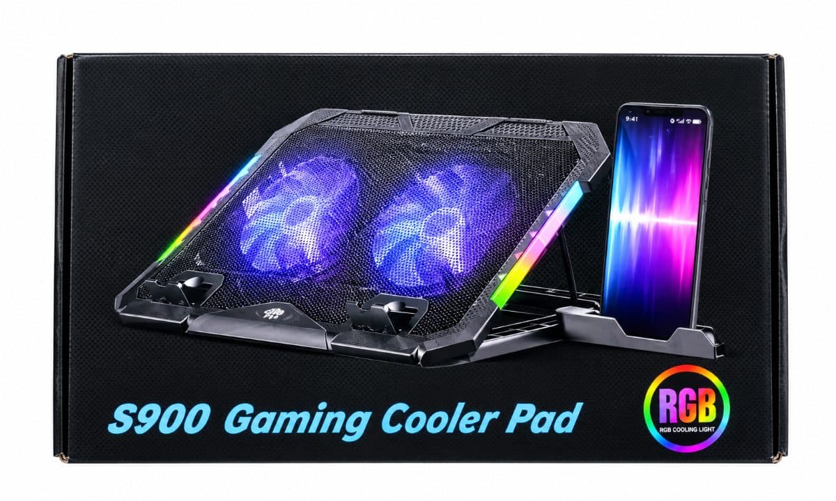 S900 Gaming Cooler Pad – Cool More. Game Better! preview 2