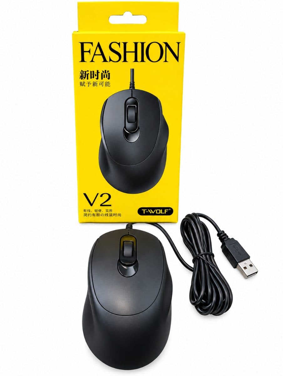 T-WOLF V2 Wired USB Mouse