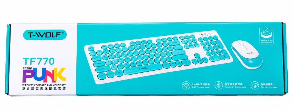 TWOLF TF-770 Wireless Keyboard & Mouse Combo – Work Smarter, Stay Connected preview 2