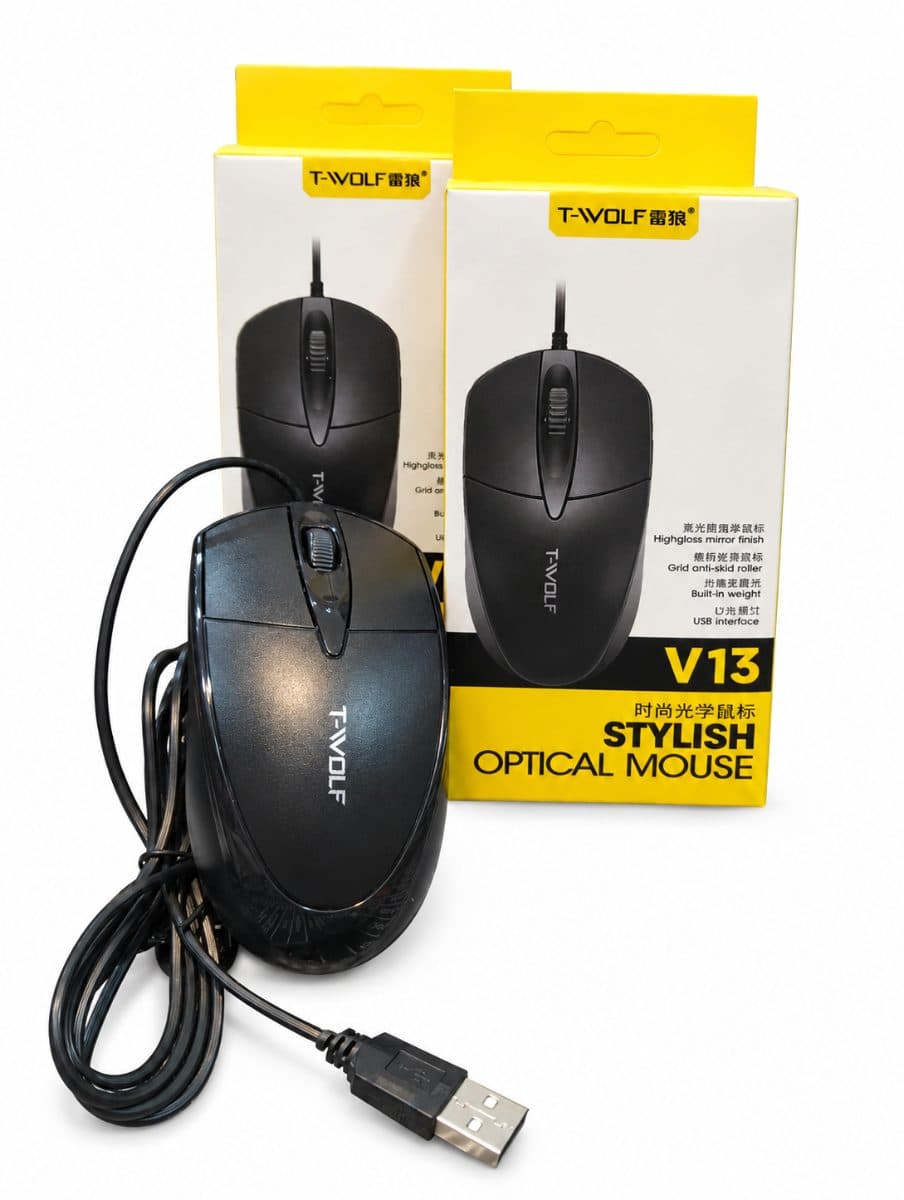 V13 STYLISH OPTICAL MOUSE — STYLE MEETS PRECISION!